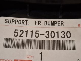 bontott TOYOTA YARIS Jobb első Oldal Lökhárító Tartó (Műanyag)