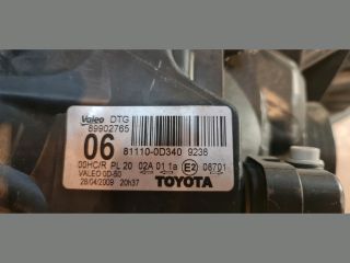 bontott TOYOTA YARIS Jobb Fényszóró