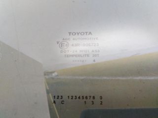 bontott TOYOTA YARIS Jobb hátsó Ablak