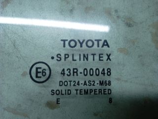 bontott TOYOTA YARIS Jobb hátsó Ablak