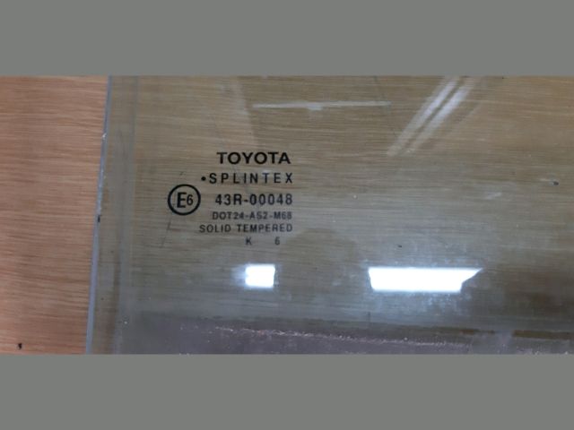 bontott TOYOTA YARIS Jobb hátsó Ablak