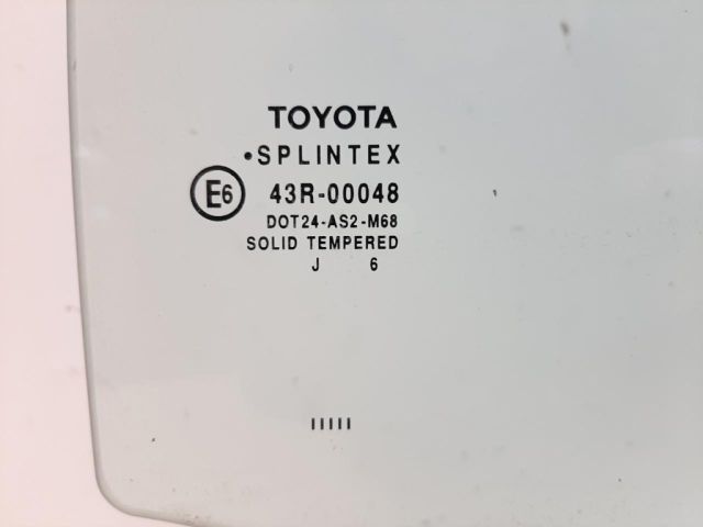 bontott TOYOTA YARIS Jobb hátsó Ablak