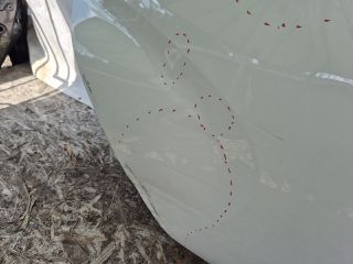 bontott TOYOTA YARIS Jobb hátsó Ajtó (Üres lemez)