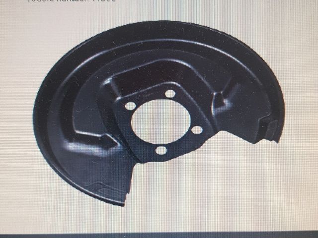 bontott TOYOTA YARIS Jobb hátsó Fék Porvédő Lemez