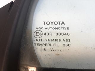 bontott TOYOTA YARIS Jobb hátsó Fixüveg (Ajtóban)