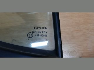 bontott TOYOTA YARIS Jobb hátsó Fixüveg (Ajtóban)