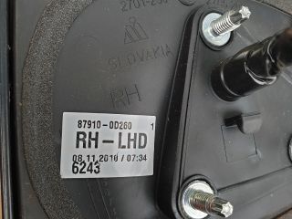 bontott TOYOTA YARIS Jobb Visszapillantó Tükör (Elektromos)