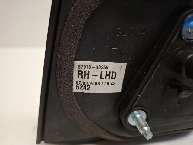 bontott TOYOTA YARIS Jobb Visszapillantó Tükör (Elektromos)