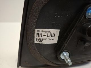 bontott TOYOTA YARIS Jobb Visszapillantó Tükör (Elektromos)