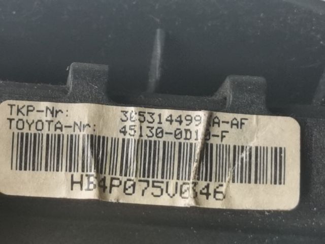 bontott TOYOTA YARIS Kormánylégzsák