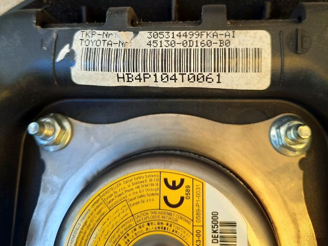 bontott TOYOTA YARIS Kormánylégzsák