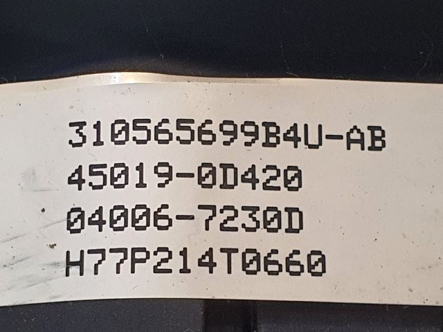 bontott TOYOTA YARIS Kormánylégzsák