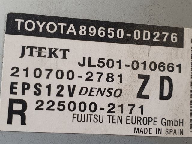 bontott TOYOTA YARIS Kormányoszlop Vezérlő