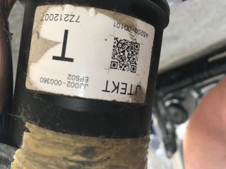 bontott TOYOTA YARIS Kormányoszlop