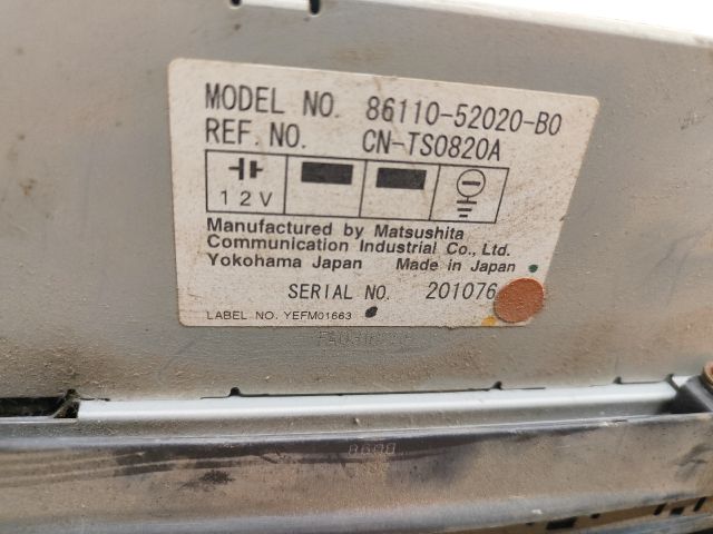 bontott TOYOTA YARIS Középkonzol Keret