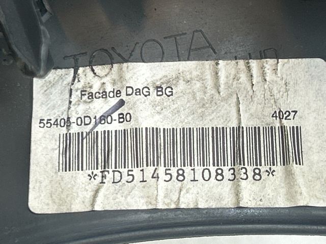 bontott TOYOTA YARIS Középkonzol Keret