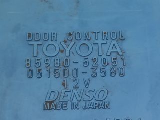 bontott TOYOTA YARIS Központizár Elektronika