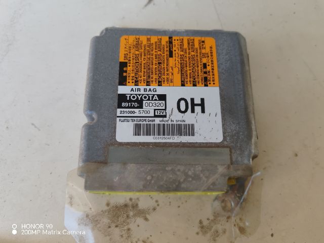 bontott TOYOTA YARIS Légzsák Elektronika