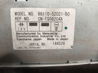 bontott TOYOTA YARIS Multifunkciós Kijelző