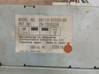 bontott TOYOTA YARIS Multifunkciós Kijelző