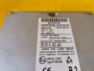 bontott TOYOTA YARIS Navigációs Fejegység