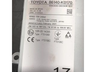 bontott TOYOTA YARIS Navigációs Fejegység