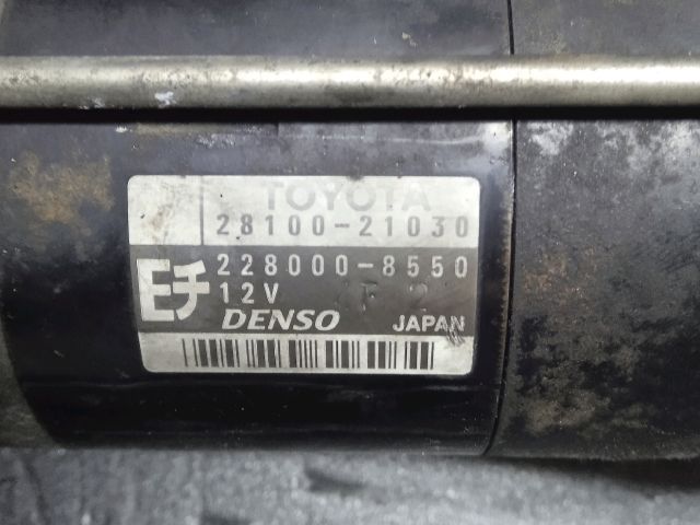 bontott TOYOTA YARIS VERSO Önindító