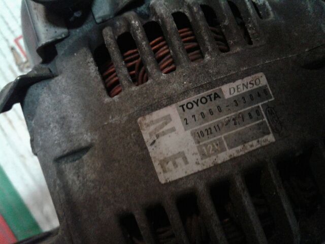 bontott TOYOTA YARIS VERSO Generátor