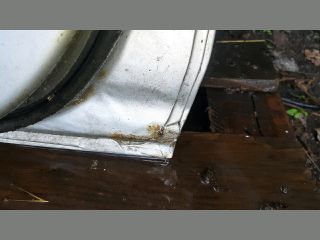 bontott TOYOTA YARIS VERSO Bal hátsó Ajtó (Üres lemez)