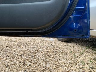 bontott TOYOTA YARIS VERSO Jobb első Ajtó (Üres lemez)