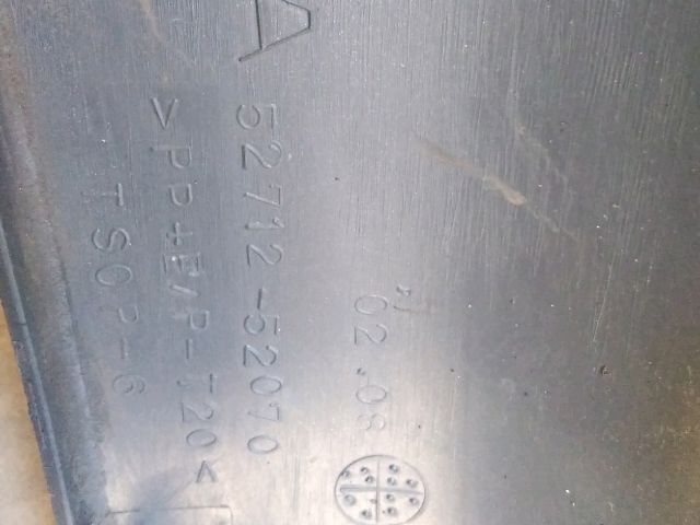 bontott TOYOTA YARIS VERSO Jobb első Lökhárító Díszléc