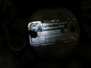 bontott TRABANT 1.1 Generátor