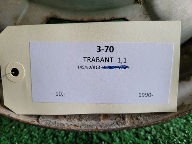 bontott TRABANT 1.1 Acélfelni (1 db)