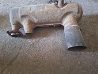 bontott TRABANT P 601 Középső Kipufogó Dob