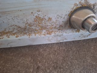 bontott TRABANT P 601 Csomagtérajtó (Részeivel)