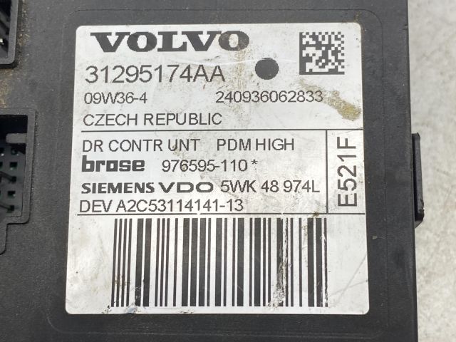 bontott VOLVO C30 Jobb első Ablakemelő Motor