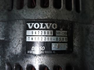 bontott VOLVO S40 Generátor