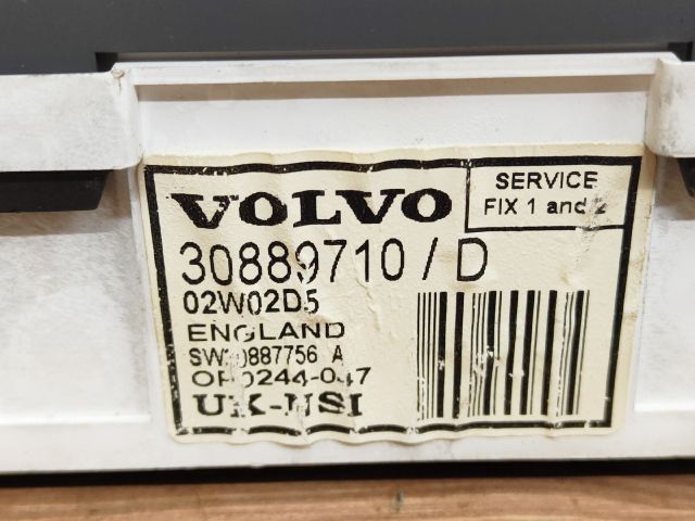 bontott VOLVO S40 Kilométeróra