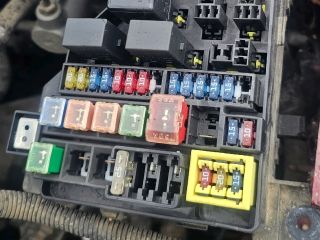 bontott VOLVO S40 Biztosítéktábla Motortér