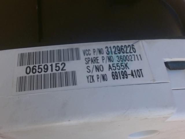 bontott VOLVO S40 Kilométeróra