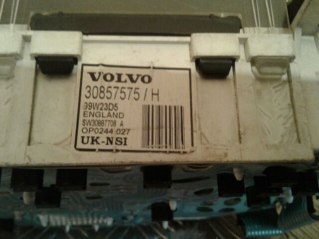 bontott VOLVO S40 Kilométeróra