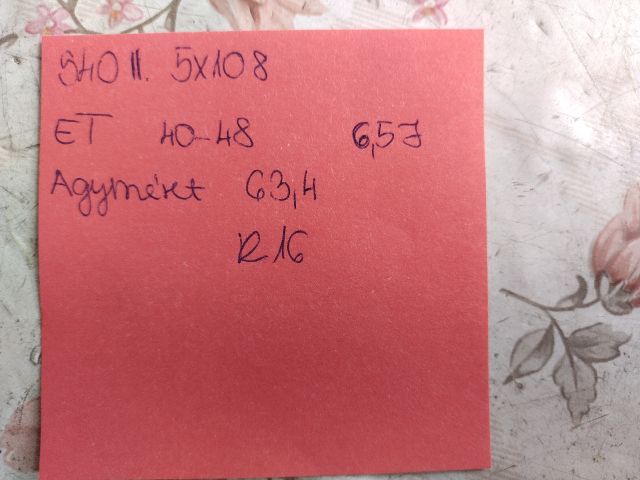 bontott VOLVO S40 Alufelni Szett