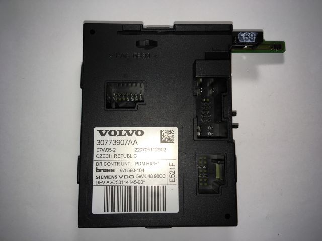 bontott VOLVO S40 Jobb első Ajtó Vezérlőegység