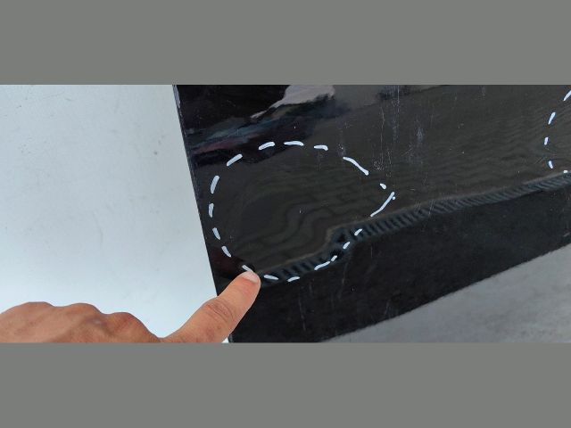 bontott VOLVO S60 Bal első Ajtó (Üres lemez)