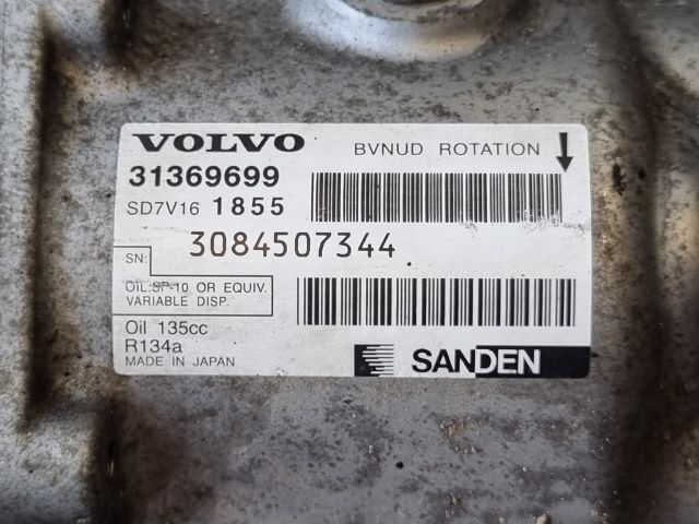 bontott VOLVO S60 Klímakompresszor