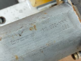 bontott VOLVO S60 Jobb hátsó Ablakemelő Szerkezet (Elektromos)