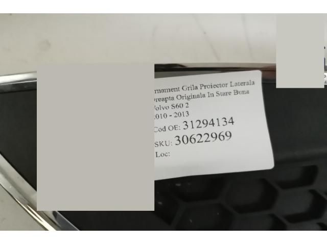 bontott VOLVO S60 Jobb Ködlámpa Rács