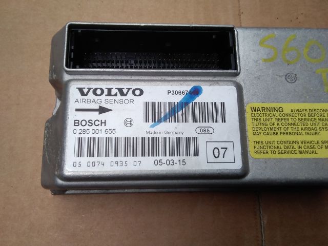 bontott VOLVO S60 Légzsák Elektronika