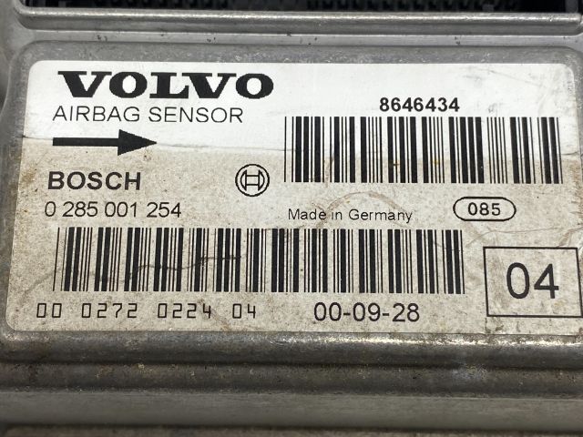 bontott VOLVO S60 Légzsák Elektronika