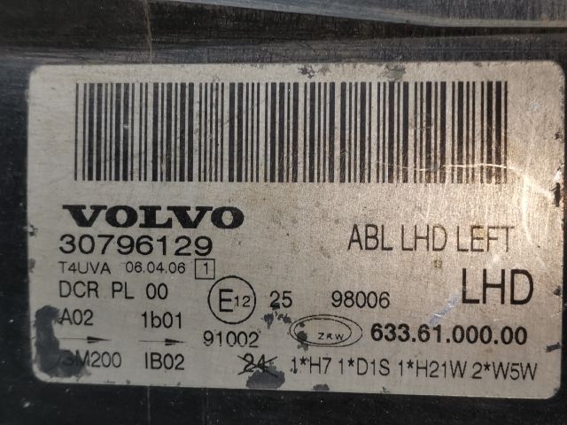 bontott VOLVO S80 Bal Xenon Fényszóró